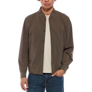 Theory Mens  Murphy Precision Ponte Jacket, Green